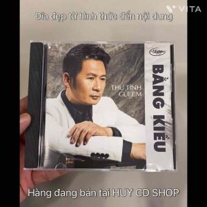 Đĩa CD Bằng Kiều - Thư tình gửi em - Nhạc trẻ trữ tình Bolero - Đĩa lòng Trắng