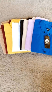 Kemeja Casual Polos Pendek Anak-anak