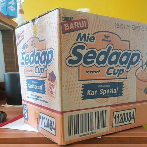 [ 1 dus isi 12 cup ] mie sedaap cup kuah kari spesial