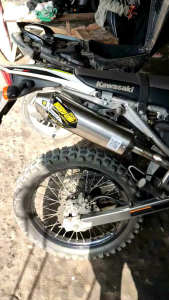 Knalpot crf norifumi rocket 4 bisa untuk dtracker/klx/wr155 DLL