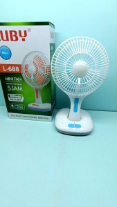 Kipas Angin + Lampu Emergency Luby L 688