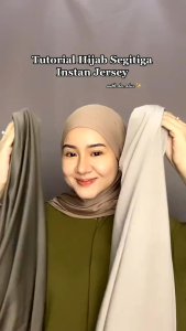 HIJAB SEGI TIGA INSTAN TERBARU