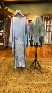 Set Dahlia Hoodie Dress + Jilbab by Dian Pelangi: Model Arabian Terbaru