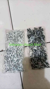 Paku rivet isi 250pcs Grade Terbaik berkualitas tahan karatkuat dan presisi