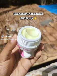 ECER CREAM MALAM ACNE dan NORMAL NAHDA SKINCARE 100% ORIGINAL BPOM