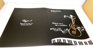 Music Score A4 Score Holder Pocket 歌谱文件夹A4不防光40Page/80Page