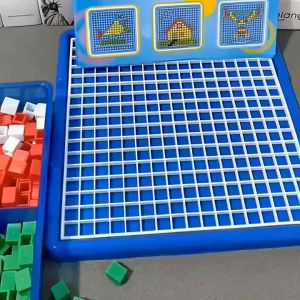 Bảng xếp hình Mosaic 490 chi tiết với các chủ đề khác nhau cho bé bảng xếp hình ghép hình thông minh