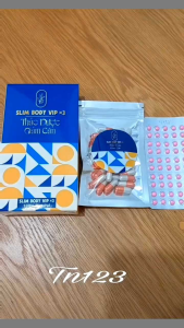 Thảo dược giảm cân slim body vip x3 chính hãng _ Hỗ trợ giảm cân(không detox)