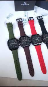 NEW STOK !!!! Jam Tangan Pria Seven Minute M723 Chrono Variasi Tali Premium Rubber