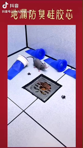 Silikon Penutup Saluran Pembuangan Air Selokan Anti Bau & Serangga