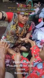 Minyak Urut Dayak asli kalimantan 100%original