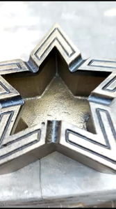 Asbak Antik Bentuk Bintang Polos Ashtray Mewah
