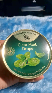 Clear Mint Drops (1Can of 200g) 100% Authentic Candy