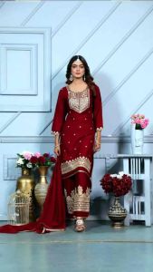 Indian KURTI with Sahara pants and dupatta