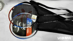 Astar 8008 TWIN PACK 2 IN 1 BADMINTON RACKET