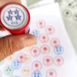 Stempel Nilai Bintang Penilaian Guru PAUD / TK
