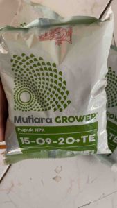 PUPUK NPK GROWER MUTIARA KEMASAN 1KG