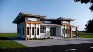 แบบบ้านโมเดิร์น 1 ชั้น