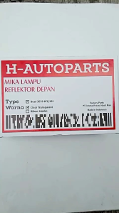 Mika Reflektor Lampu Depan Beat 2020 Deluxe Led KOJ KIA