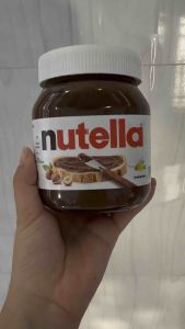 Mứt Cacao Bơ Hạt Phỉ Nutella (nhập khẩu Đức) hũ thuỷ tinh 450g