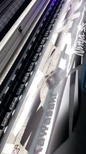 Sticker STRIPING NINJA SS HIJAU variasi  custom transparan uv maxdecall [sudah dicutting] bisa request