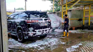 Tabung Salju 20 Liter Stainless Snowwash 20L Komplite Selang
