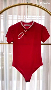 บอดี้สูทตรุษจีน ผ้านิ่ม ใส่สบาย งานสวยมาก