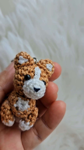 Maltese Corgi Pug Dachshund Puppy keychain