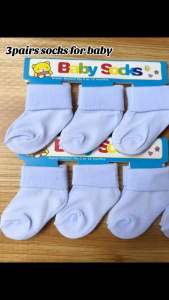 3Pairs Newborn Baby Sock 0-6 Months