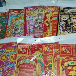 (Combo 10 bộ)Giấy cúng Thần Tài Thổ Địa bộ lớn giá sỉ