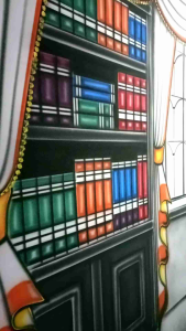 25x3 meter background foto studi wisuda