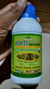 pupuk organik JIMMY HANTU Ratu Biogen ZPT  hormon pertumbuhan 250ml