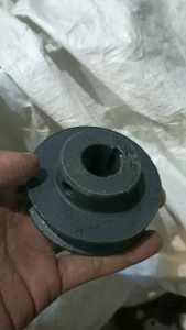 pulley B1 3inc as 19mm/20mm/25mm bahan besi cor murah berkualitas