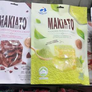 ขนมนูกัตโตะ รสสตรอเบอร์รี่ บลูเบอร์รี่ ช็อกโกแลต ถั่ว