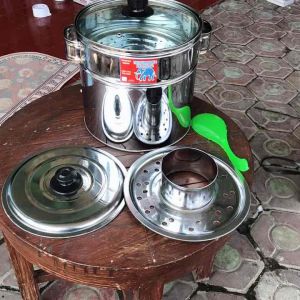 TERBARU DANDANG BAKSO 22cm STAINLES TUTUP KACA