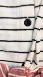 Jaket hoodie kancing salur jumbo oversize