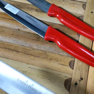 COD pisau TANIKA baja super pisau dapur bahan stainless steel import