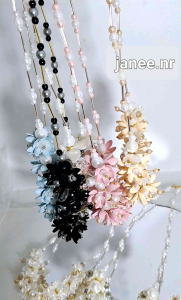 Kalung Crystal Beads & Kalung Bunga Cantik: Aksesoris Wanita Trendy