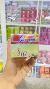 Kem SEESEE S10 Dưỡng Trắng Da Ngừa Mụn 10g THẢO DƯỢC HOA SEN