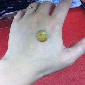 Mặt dây chuyền Hồ Ly và Tì Hưu đá mắt hô vàng tâm