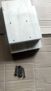 Rak WiFi & Set Top Box: Rak Kayu Susun WiFi dan STB