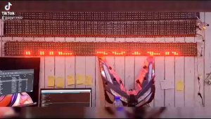 Led Strobo Wave 7 Baris LED 2812B Versi Spongebob