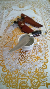 pisau skinner sisit bahan baja sup 9