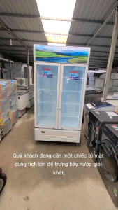 ​Tủ Mát Sanaky Inverter 900L VH-1009HPV3 [Chính Hãng - Tiết Kiệm Điện - Kính Không Đọng Sương] thanh lý lh @394__@63__632