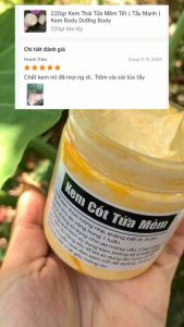 500g kem body mềm ( tẩy mạnh ) dành cho da ngâm den chai lì