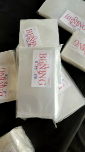 Kantong Plastik PP Bening Tebal 06 Ukuran 7x10 7x12 7x15 8x12 8x15 8x20 9x15 9x18 9x20 10x15 10x18