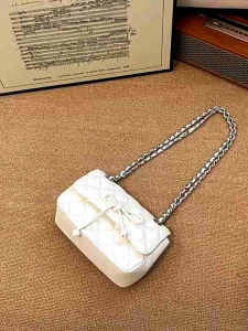 Tas Selempang Kulit Wanita & Tas HP Bahu Cewek Rantai Slingbag JS 8412