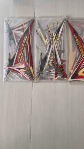 STIKER STRIPING LIS BODY HONDA MEGAPRO PRIMUS 2006 2007 STANDAR