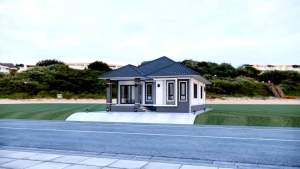 แบบบ้านปั้นหยา 1 ชั้น