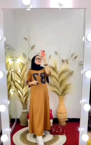 Gamis Kaos Combad 87 by Nabil Premium: Bahan Gamis Nyaman & Desain Modern